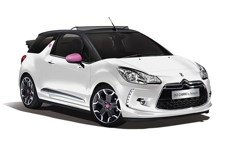 Citroën DS3 Cabrio DStyle quyến rũ hơn với sắc hồng